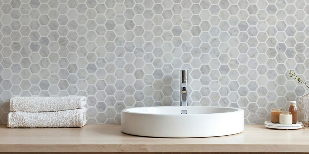 CALICATTA GRIS 2″ HEXAGON