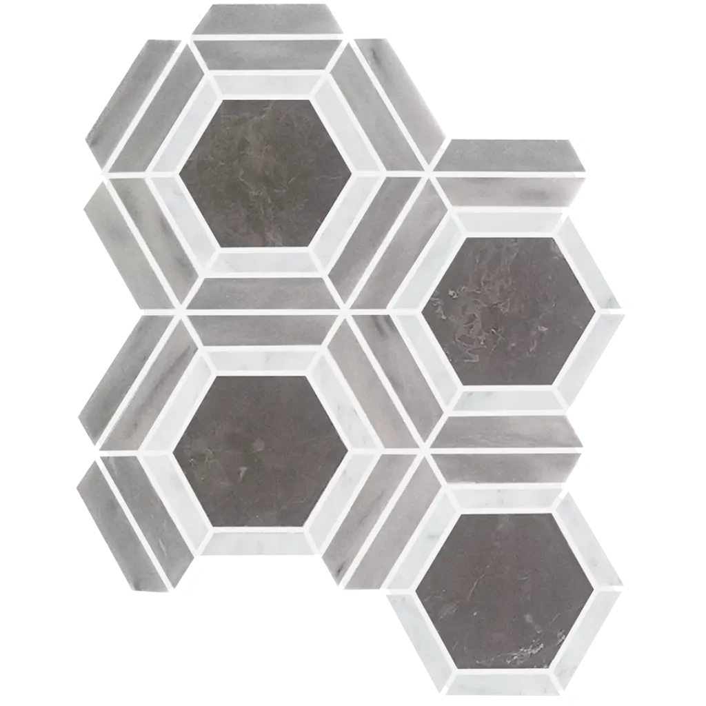 LARGE HEXAGON YM008 4 WATERJET