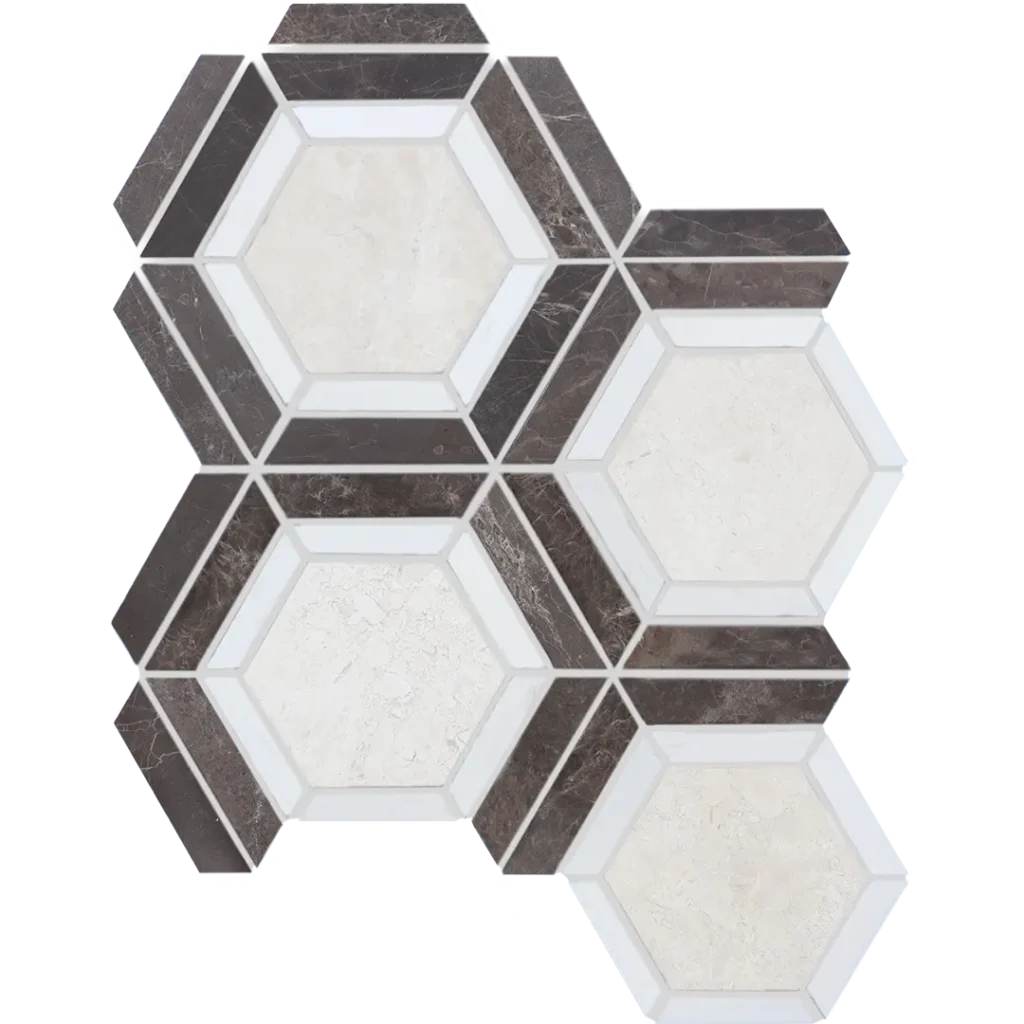 LARGE HEXAGON YM008 2 WATERJET